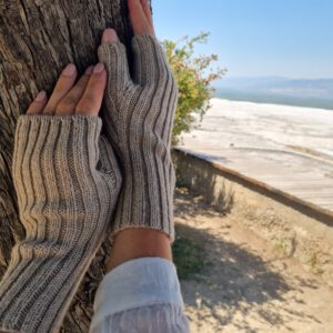 Strickanleitung Handstulpen Pure Lines